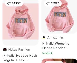 🔥💗Nykka Pink Hoodie
