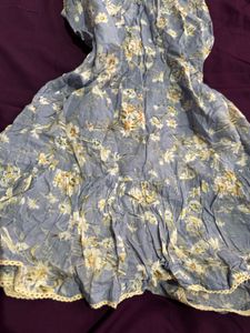 Floral Tiered Mini Dress