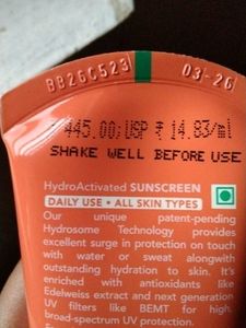 Lotus Herbals Safe Sun SPF 50+