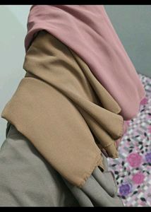 3 beautiful georgette Hijab