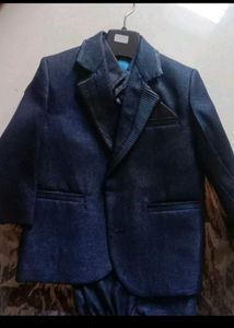 Party Wear Coat Suit For 1 Year Baby