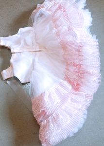 Fancy Frill Frock For 1yr Child