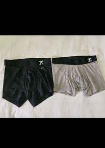 XYXX Men's Boxer Briefs - Black and Grey