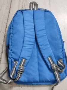 Stylish Blue Backpack - School Bag