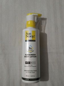 Sun Scoop Sunscreen Body Lotion SPF 50