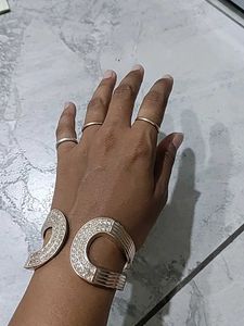 Sparkling Cuff Bracelet