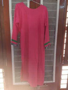 Rayon Pink Kurti