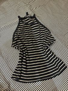 Striped Halter Neck Top