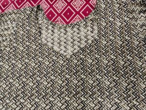 Bohemian Zigzag Print  Set maxi type