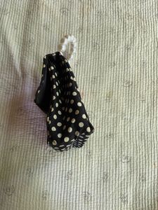 polka dot bag