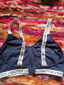 Nautica Navy Sports Bra
