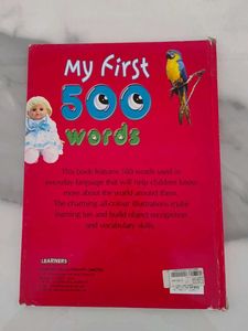My First 500 Words Children's Book