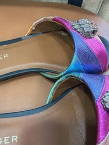 Kurt Geiger Rainbow Slide Sandals