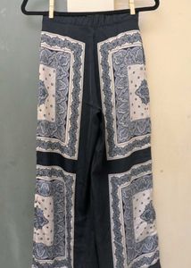 Stylish Paisley Print Palazzo Pants