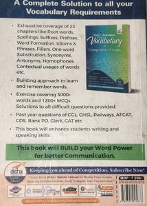 Master Vocabulary for Competitive Exams