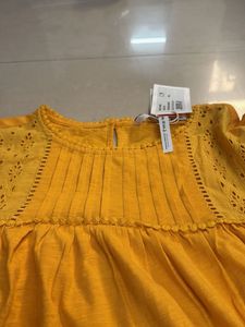 Lee cooper Vibrant Yellow Embellished Tunic