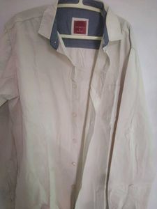 Mens Cream Shirt