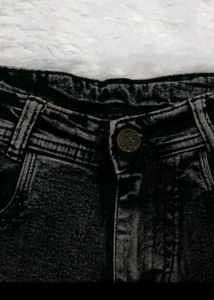 Grey Wash Denim Jeans