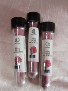 2* 99/- Powdr Facewash Real Rose Sealed