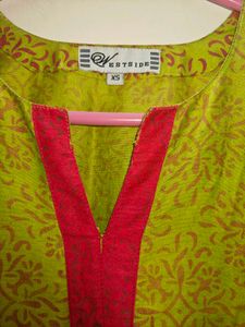 Westside Women's Printed Cotton Kurta