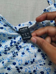 Floral Print Crop Top