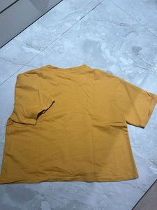 Stylish Mustard Yellow T-Shirt