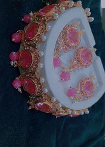 Pink Jewellery Set
