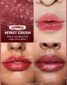 SHEGLAM First Crush Warm Coral Lip Gloss
