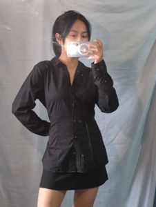 H&amp;M Classic Black Button-Down Shirt