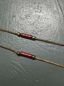 Elegant Gold Chain &amp; mantika