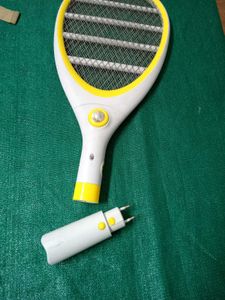 Electric Mosquito Swatter Racket