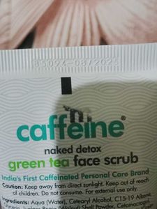 Inatur Green Tea Face Scrub