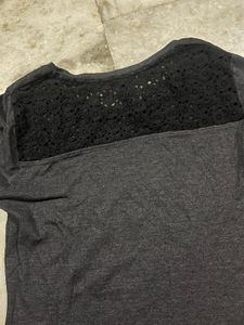 Elegant Long Sleeve Lace Back Top