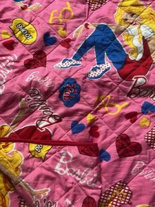 New Barbie comforter😍🎀🎀