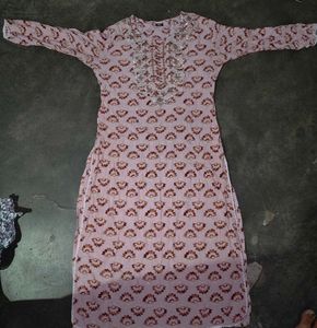 straight Cotton Kurta