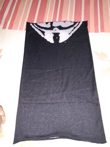 Black Shirt With 2 Multifunctional Mask
