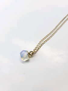 x2 Gem pendant Gold Necklaces