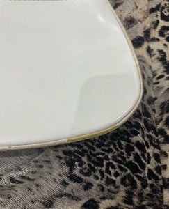 Vintage Prada White Cleo Flap Shoulder Bag