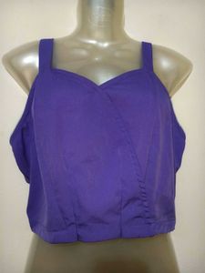 Stylish Lavender Crop Top 36"-38"