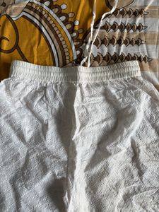 Elegant White Palazzo Pants for Women