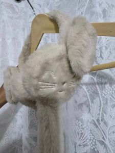 Cozy Faux Fur Scarf with Tassels