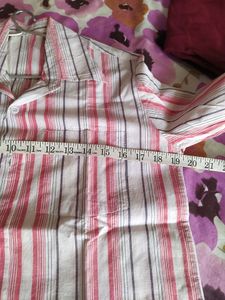 New cotton striped shirt