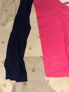 Cute Pink "FUN" Heart Long Sleeve Top