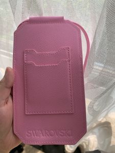 ORIGINAL Swarovski Pink Phone & Card Slot Pouch