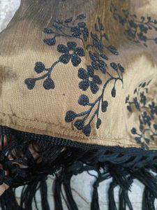 Golden Floral Kurta