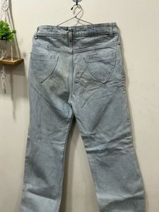 Light Wash Baggy Jeans