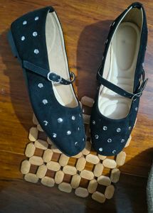Cute Black Ballerinas