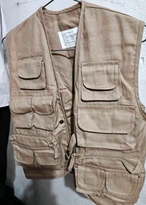 Khaki Utility Vest