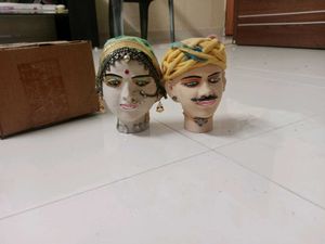 new not used Decorative Showpiece Couple Heads