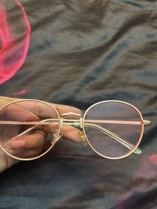 rose gold translucent sunglasses